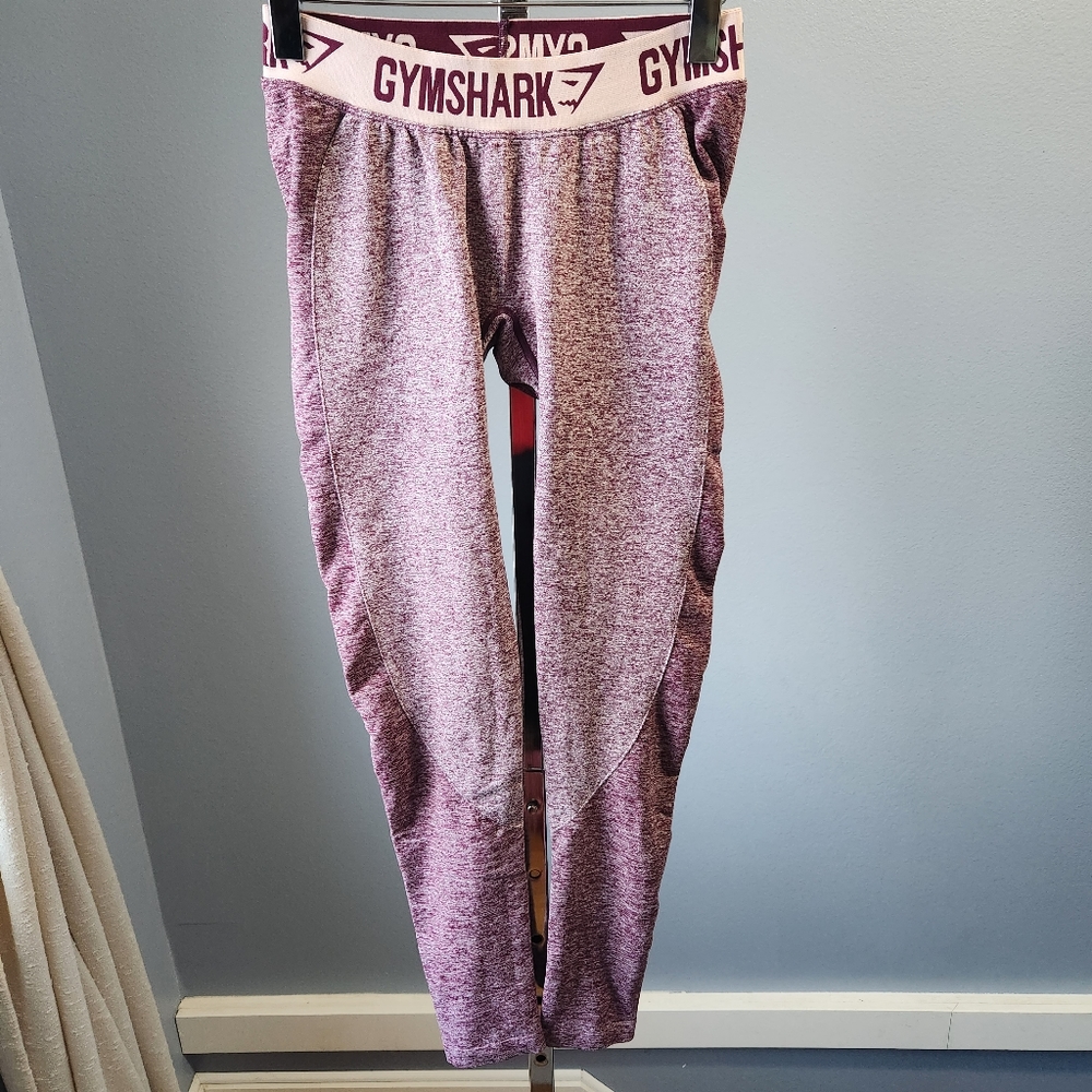 Gymshark Seamless Flex Full Length Leggings Burgundy Red Purple Women's Medium M